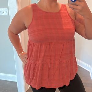 AMERICAN EAGLE Baby Doll Tank with the back